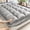 Gray, variant on 1pc Extra Thick Quilted Fitted Sheet, Grid Stitched Mattress Protector, Non-Slip Full Enclosure Bed Cover, All-Season(Grey,Full)