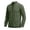 Army Green, variant on Men's Long Sleeve Lace Up Shirt Cotton Linen Blend Casual Tie Neck Top Relaxed Fit Lightweight Breathable Bohemian Hippie Style for Vacation Beach Travel Summer Spring Fashion Black XXXL