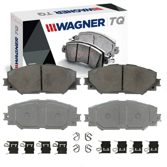 Wagner Front TQ Disc Brake Pad Set compatible with Toyota Prius V 2012-2017