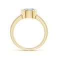 thumbnail image 2 of Angara Natural 1.6 Ct. Aquamarine Solitaire Ring in 14K Yellow Gold for Women (Ring Size: 12), 2 of 8