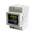 thumbnail image 3 of Medidor de energía monofásico digital Probador Monitor de uso de electricidad AC 110V 40V~300V 100A Amperímetro Voltímetro de potencia Amperímetro Voltaje Amperios Watt Kwh Frecuencia Medidor de facto JFHHH pequeña, 3 of 5