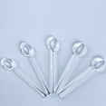 thumbnail image 6 of Clear Glass Spoons (11Cm), 5 Pcs - Massage Bowl Glass Mixing Bowl for Spa Beauty Tool, Easter Mother'S Day Gift Makeup Organizers, 6 of 8