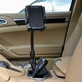 thumbnail image 4 of Car Cigarette Lighter Phone Holder Rechargeable Universal Dual Usb 5v 2a Electronic Gps Navigation Holder black, 4 of 5