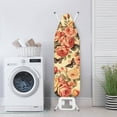 thumbnail image 3 of KUIFORTI Iron Board Cover Dust Cover Ironing Board Cover Protective Cover Ironing Board Pad Covers Protective Scorch Resistant,Vintage Flower Butterfly, 3 of 5