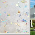 thumbnail image 1 of Rainbow Window Film Privacy, Static Cling Self-Adhesive Window Vinyl Rainbow Film Glass Stickers，20cm*1m, 1 of 4