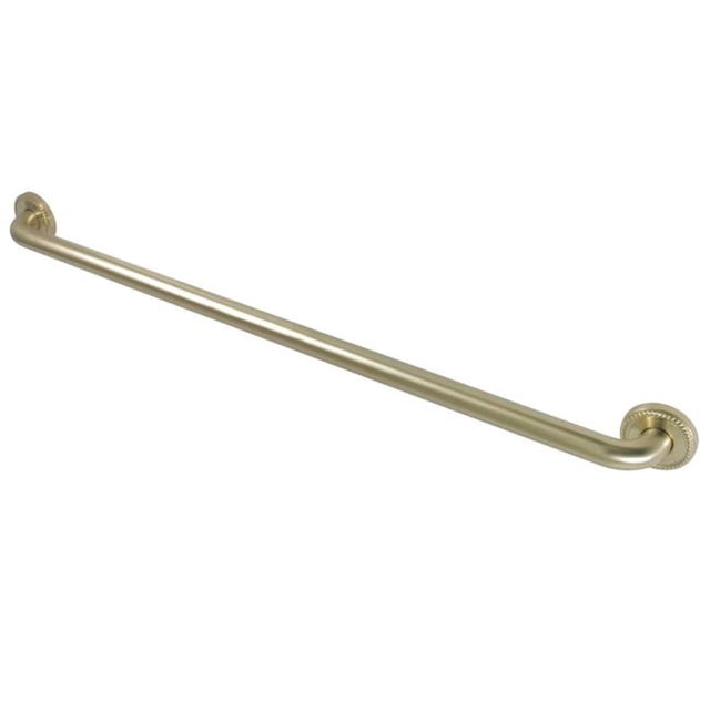 Kingston Brass DR814367 ROPED 36" Decorative Grab Bar Brushed Brass