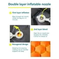 thumbnail image 4 of Sleeping Pads and Mats Sleeping Pad for Camping - Ultralight Sleeping Mat for Camping,Backpacking,Hiking -,Inflatable & Compact Camping Atmosphere Mattress, 4 of 8