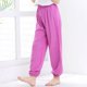 thumbnail image 4 of Odeerbi 2-16 Años Niños Niñas Algodón Bloomers Verano Pantalones Jogger Color Sólido Linterna Pantalones Pantalones Haren, 4 of 5