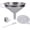 15CM/5.91inch, variant on Dessert Pulp Separator Funnel,Stainless Steel Mesh Strainer with Side Handle, Drink Filtering, for Bakers
