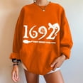 thumbnail image 1 of ICHUANYI Liquidación Sudadera de manga larga con estampado de capucha para mujer Blusa informal Jersey Tops ICHUANYI WER202308173178, 1 of 4