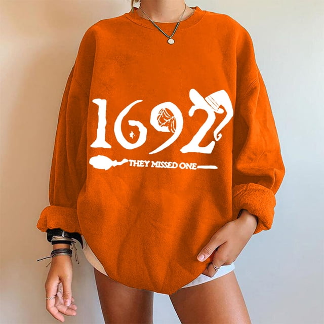 ICHUANYI Liquidación Sudadera de manga larga con estampado de capucha para mujer Blusa informal Jersey Tops ICHUANYI WER202308173178