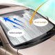 thumbnail image 3 of Front Windshield Sunshade For Car Truck Suv-blocks Uv Rays Sun Visor Protector, 3 of 5