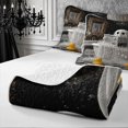 thumbnail image 4 of Erosebridal Ghost Bubble Quilt Full 3-Piece,Vintage Bath Full Bedspread Sets,Black White,1 Coverlet and 2 Pillowcases, 4 of 7
