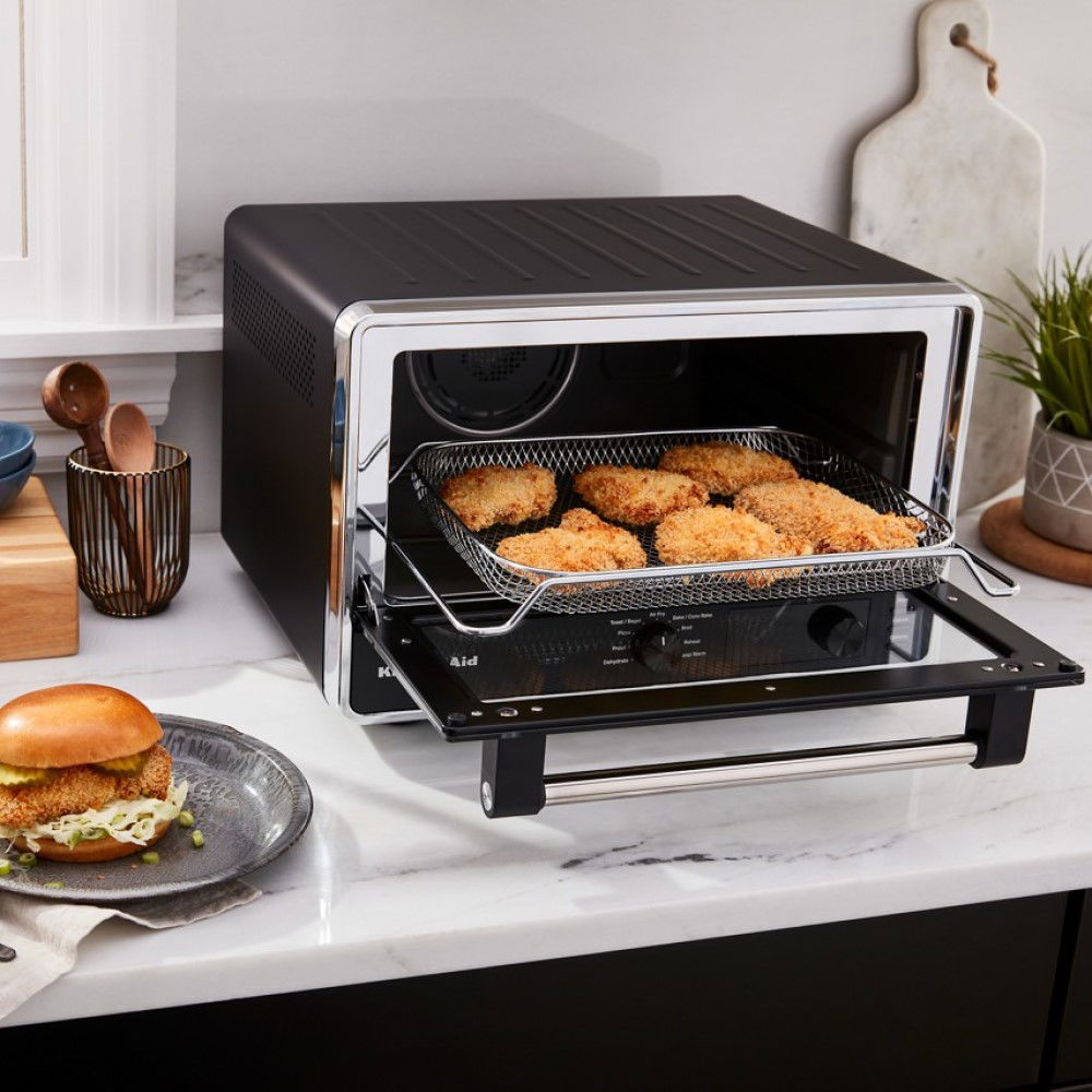 KitchenAid Digital Countertop Oven with Air Fry and Pizza | Matte Black