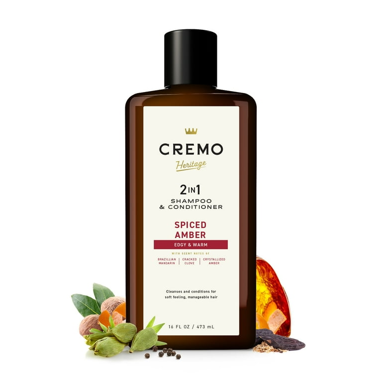 Cremo 2 in 1 Shampoo Conditioner Heritage Red 16 fl oz