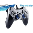 thumbnail image 2 of ZD-V+ Manette de Jeu Filaire USB Manette pour PC/ordinateur Portable (Windows XP/7/8/10) et PS3 et Android et Steam - [Noir], 2 of 2
