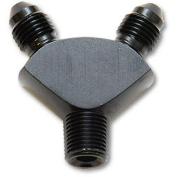 Vibrant Performance 10818 VIB10818 Y ADAPTER FITTING; SIZE: 1/8IN NPT IN X -3AN X -3AN OUT