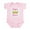 Petal Pink, variant on CafePress - Pappy's Princess Infant Bodysuit - Baby Light Bodysuit, Size Newborn - 24 Months