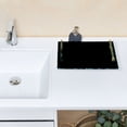 thumbnail image 7 of Iauyy Modern Square Bathroom Tray with Handles - Acrylic & Aluminum Alloy Vanity Countertop Organizer ，Shell Of The Stone Mautilus, 7 of 7