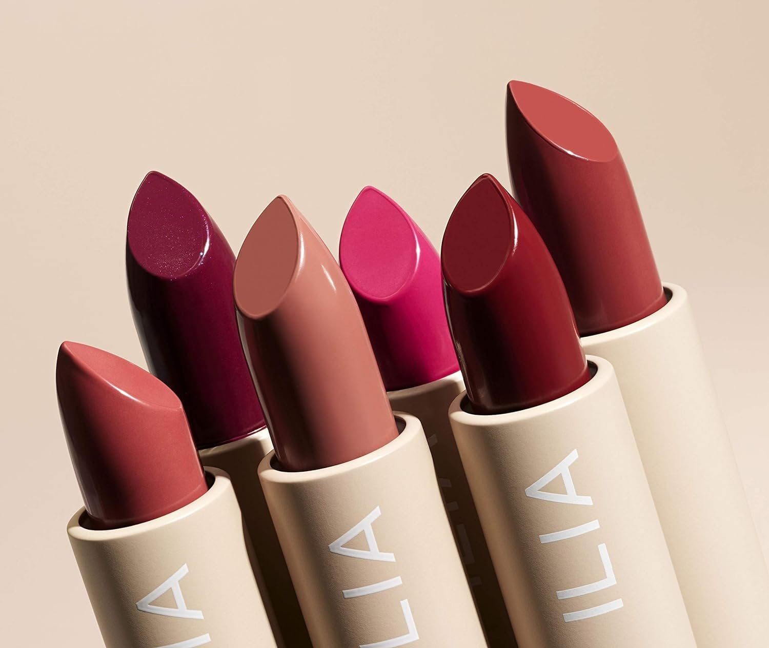 ILIA - Color Block Lipstick  Non-Toxic, Vegan, Cruelty-Free, Clean Makeup Marsala Neutral Brown With Cool Undertones