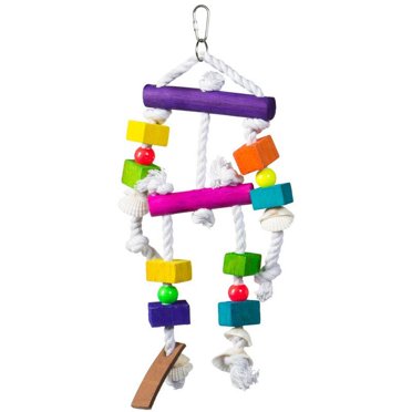 Prevue Bodacious Bites Bird Toy - Tough Puff