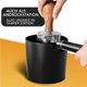 thumbnail image 5 of Yuarrent Caja de residuos para posos de café, caja para golpes, papelera de reciclaje, papelera para moler café, accesorios para máquinas de café Juegos de servir café y té Yuarrent HA016445-00, 5 of 6