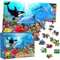 Puzzles for Kids Ages 48 Bright Undersea world 100 Piece Jigsaw