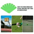 thumbnail image 3 of FRCOLOR 6pcs Basketball Court Marking Kit Basketball Court Stencil Kit for Concrete Driveway to Paint Basketball Court Lines Half Court High School Green, 3 of 8