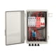 thumbnail image 2 of Risegun Caja combinadora fotovoltaica, Caja combinadora Solar de 4 Cuerdas con disyuntor LED, Fusible de Corriente Nominal de 15 A con pararrayos y disyuntor de 63 A Conector Solar Impermeable DC500V, 2 of 8