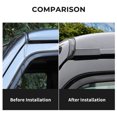thumbnail image 3 of Furulu Car Top Roof Rain Gutter Extensions Upgraded Rainwater Diversions Channel For Jeep Wrangler JL 2018 - 2022, 3 of 5