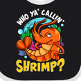 thumbnail image 4 of Inktastic Funny Shrimp Baby Boys or Girls Baby Bib, 4 of 4