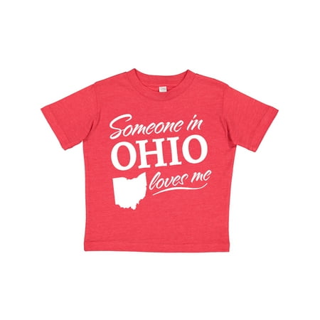 

Inktastic Someone in Ohio Loves Me Gift Toddler Boy or Toddler Girl T-Shirt