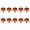 Red, variant on 10PCS Small Doves Brooch Unique Doves Pin Clothing Accessory Pin Fashion Lapel Pin for Fashion Lover