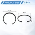 thumbnail image 2 of 5 Pack 2-7/16" Internal Retaining Ring Circlip, Internal Circlip Snap Rings, 2 of 6