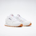 thumbnail image 1 of Reebok Footwear Kids CLASSIC LEATHER CHILD WHITE/GUM-INT, 1 of 8