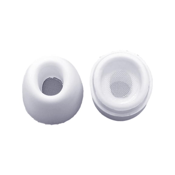 Silicone Ear Tips for AirPods Pro, S/M/L Sizes, White, 1 Pair, Replacement