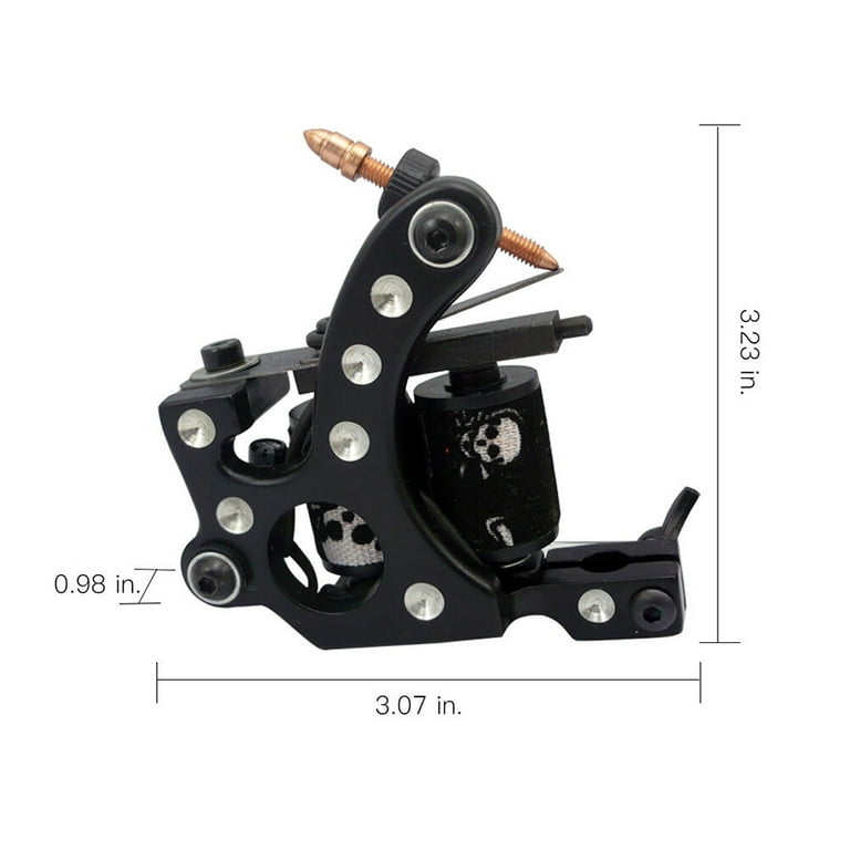 Coil Tattoo Machine, Portable Cast Iron Frame Tattoo Coil Coil Tattoo Machine, Portable Cast Iron Frame Tattoo Coil