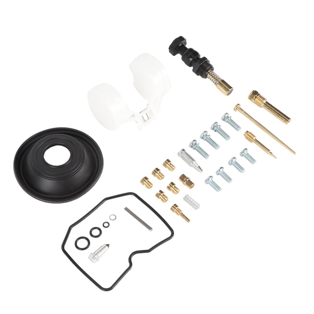 Kit De Reparación De Carburador, Válvula De Flotador De Metal Resistente Al Desgaste, Juntas De Goma De Alta Eficiencia, Revisión De Carburador De Motocicleta Para KLX250 ZAQW Carb Rebuild Kit