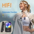 thumbnail image 4 of Reproductor MP3 RUIZU 64GB con Bluetooth 5.3, grabadora de voz negra, 4 of 7