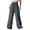 Dark Gray, variant on MEICHEN Summer Essentials Fashion Clothing for Women Women Elastic Waisted Parachute Hiking Pants with Pockets Water Lightweight Pants Casual Pants for Women