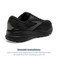 thumbnail image 4 of Brooks Women’s Ghost 16 Neutral Running Shoe - Black/Black/Ebony - 7.5 Narrow, 4 of 6