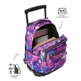 thumbnail image 4 of TOTTO Mochila Escolar Grande para Niña - Reforzada Porta Laptop 15.4 - Con Ruedas | 25 L RENGLON GLITTER, 4 of 5