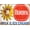 DNDZA3842, variant on No Thru Traffic Orange Road Street Construction Area Work Zone Safety Metal Tin Sign 8x12in