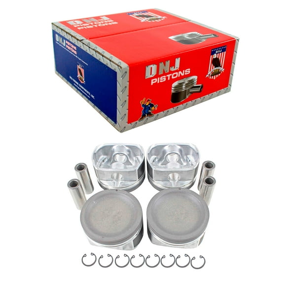 DNJ P522 Standard Complete Piston Set Fits Cars & Trucks 04-07 Suzuki Aerio 2.3L L4 DOHC 16v