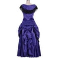 thumbnail image 4 of Women's Victorian Lady Costume Vintage Victorian Edwardian Bustle Dress Gown Skirt, 4 of 5