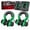 Dark Green, variant on AMBULL Upgraded Snatch Block, 3/4" D Ring Shackle (2 Pack) 22,000lb Break Strength with Towing Pulley, Heavy Duty Offroad Recovery Accessory for Truck, Tractor, ATV & UTV - LightGreen