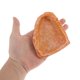 thumbnail image 4 of Plato de comida para reptiles de resina Unique Bargains, plato de comida para lagartos, tazón de agua para tortugas 4.72"x3.74"x0.98" Naranja, 4 of 6