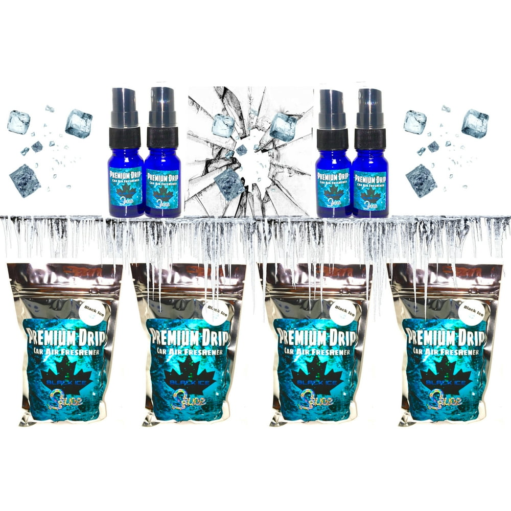 Premium Drip Black Ice Car Air Freshener