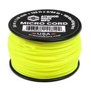 Atwood Rope MFG 1.18mm Micro Cord - Neon Yellow - 125ft