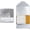 Silver Vertical Lines, variant on Set of 2 Ultra Compact Metal-Plated King Size Cigarette Case & Stash Box (Silver Vertical Lines)